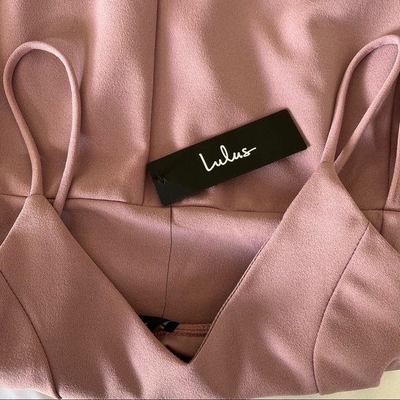 Lulu's Mauve Mini Dress - Picture 11 of 14